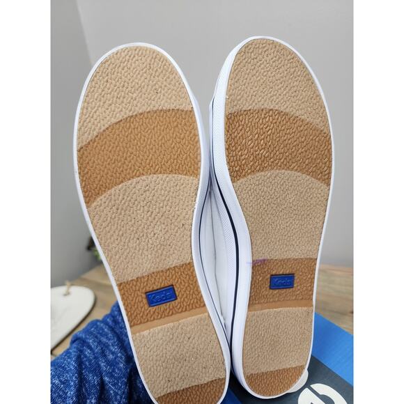Keds Women’s White Canvas Shoes, Dream Foam, Size 10 - Picture 10 of 11